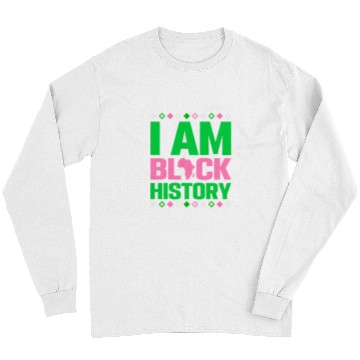 Discover Aka I am black history month aka tee Long Sleeves