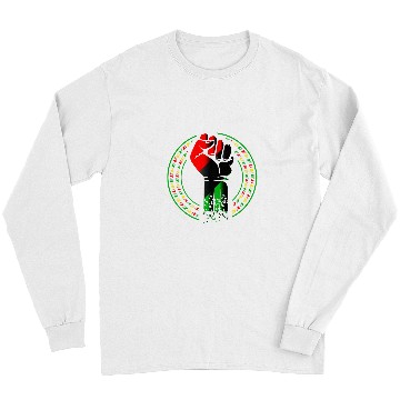 Discover BLM Pro Black Power Fist Long Sleeves