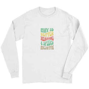 Discover Cute Speech Therapist SLP Therapy Retro 70s vintages 70s Long Sleeves