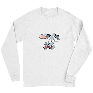 Discover Rabbits Funny Angry Bunny Long Sleeves