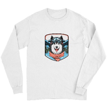 Discover Siberian Husky Dog Long Sleeves