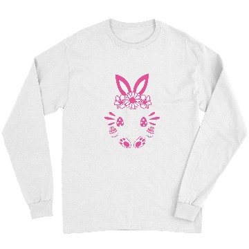 Discover Rabbits Easter Bunny Egg Hunting 2 Long Sleeves