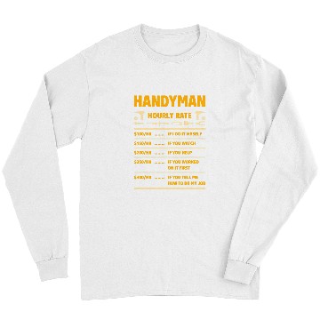 Discover Woodworking Handyman Hourly Rate Handyman Worker Carpenter Price Chart 2 Carpenter Long Sleeves