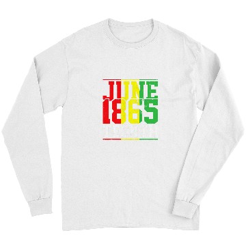 Discover Black History Juneteenth 1865 African American 1 Long Sleeves