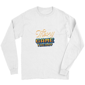 Discover Game Theory Student Mathematician Logical Thinker Long Sleeves