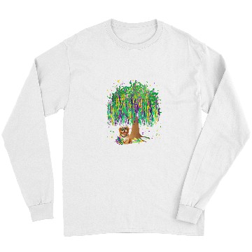 Discover Dog Havanese Mardi Gras Havanese Bead Tree Bourbon Street Long Sleeves