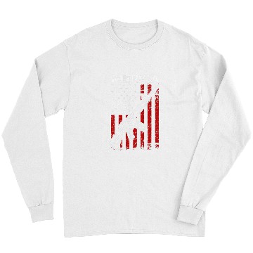 Discover MERICA Pro guns Rights 2nd Amendment AR15 USA Flag Long Sleeves