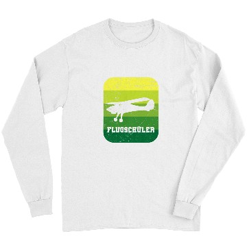 Discover Flight Student Airplane Student Pilot Aviation Training Avia Long Sleeves