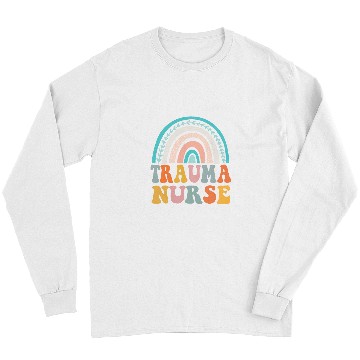 Discover Trauma nurses Rainbow Emergency nurses Week Registered nurses 1 Long Sleeves