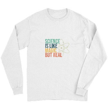 Discover Science Joke Fun Facts Science Teacher Science Geek Nerd Long Sleeves
