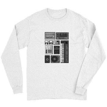Discover Old School Hip Hop Rap Music Beat Maker Long Sleeves
