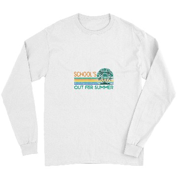 Discover Schools out for summer Teacher Summer 9 Long Sleeves