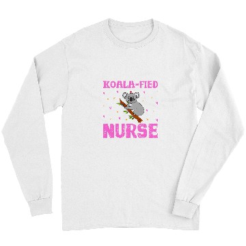 Discover eaRNed it nurses Nursing Graduate Koala nurses Long Sleeves