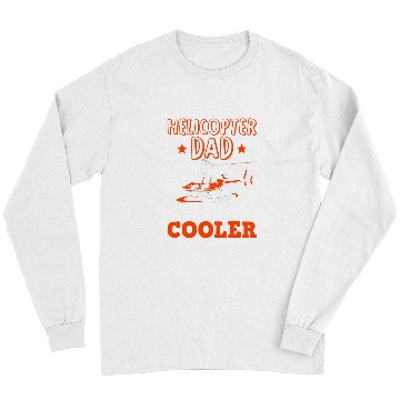 Discover Helicopter Pilot Dad Gif Flight Mechanic Fathers Day Long Sleeves