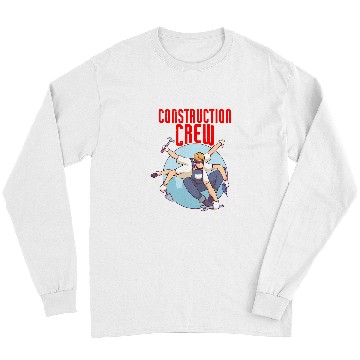 Discover Construction Crew Construction Worker Long Sleeves