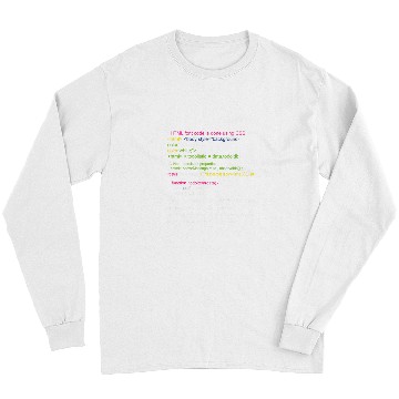 Discover Programming Coding tee Geek Programmer Nerd Developer Long Sleeves