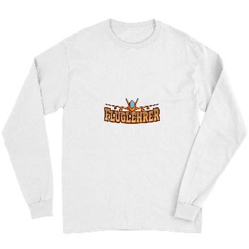Discover Pilot Trainer Flight Instructor CFI Aviation Enthusiasts 2 Long Sleeves