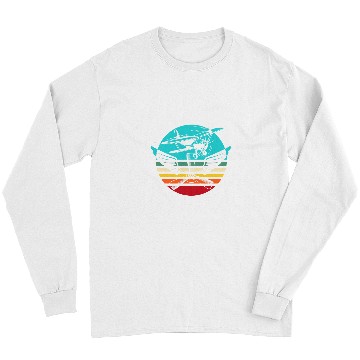 Discover Pilot model fly model flight model maker plane Long Sleeves
