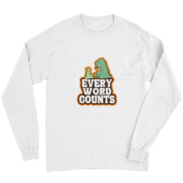 Discover Every Word Counts Speech Language Pathologist Speech Therapy Long Sleeves