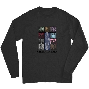 Discover Gilmore Girls Eras Tour Poster (Black Print) Long Sleeves