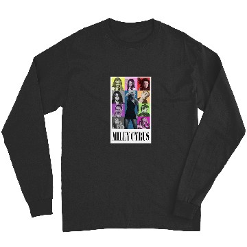 Discover Miley Cyrus Eras Tour Shirt Flowers Long Sleeves