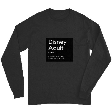 Discover Disney Adulte classique Long Sleeves