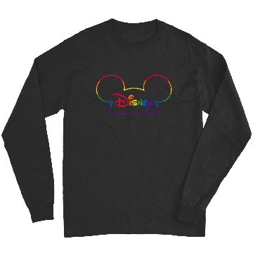 Discover Disneyss Mickey Mouse Ears Pride Outline Long Sleeves