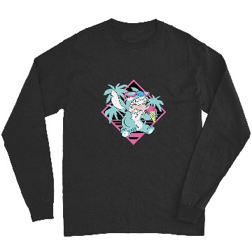 Discover Disney Lilo Stitch Ice Cream Retro 90s Beach Long Sleeves