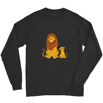 Discover Disney The Lion King Young Simba and Mufasa Long Sleeves