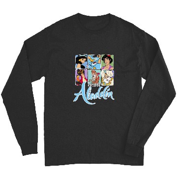 Discover Disney Aladdin Characters Group Long Sleeves