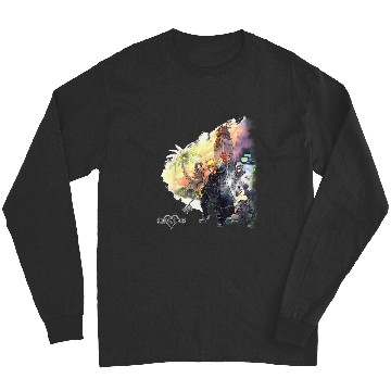 Discover Disneyss Kingdom Hearts Characters Clock Tower Group shots Long Sleeves