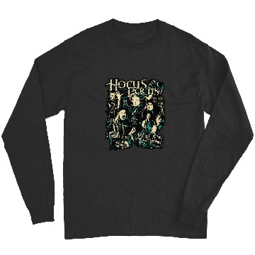 Discover Retro Hocus Pocus  Long Sleeves, Sanderson Sisters Disney Witches Long Sleeves, Vintage Spooky Vibes Long Sleeves