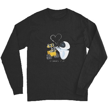Discover Disney Pixar Wall-E Eve Heart Sparks Fly Long Sleeves