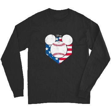 Discover Disney - Mickey Baseball Diamond Long Sleeves