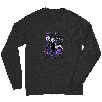 Discover Marvel Hawkeye Disney Plus Target Paint Splatter Long Sleeves