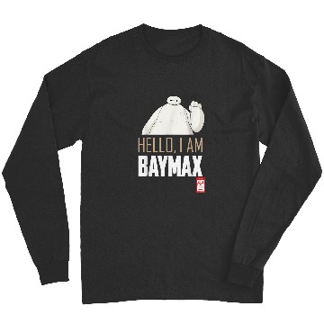 Discover Disneyss Big Hero 6 Tv Series Baymax Hello Graphic Long Sleeves
