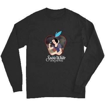 Discover Disney Princess - Snow White Apple Silhouette Long Sleeves