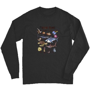 Discover Disneyss Pixars Finding Nemo Fish Guide Long Sleeves