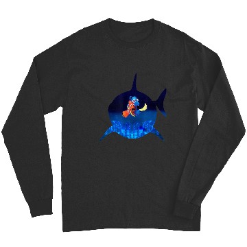Discover Disneyss Pixars Finding Nemo Marlin Dory Bruce Silhouette Long Sleeves
