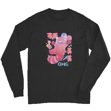 Discover Disneyss Pixars Turning Red Mei Omg Kanji Long Sleeves