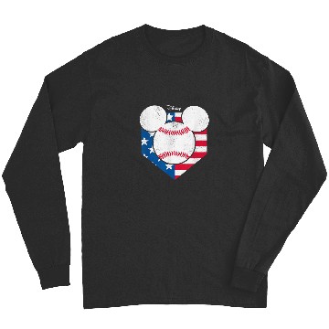 Discover Disney Mickey Baseball Diamond Long Sleeves