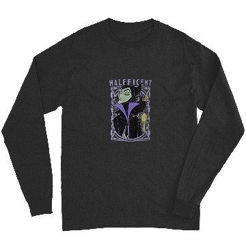 Discover Disney Sleeping Beauty Maleficent Old School Pos Long Sleeves
