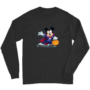 Discover Disney Halloween Mickey Mouse Vampire Long Sleeves
