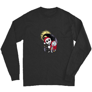 Discover Disney The Nightmare Before Christmas Jack Sally Long Sleeves