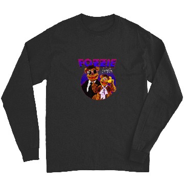 Discover Disney The Muppets Fozzie Bear Gradient Neon Cir Long Sleeves