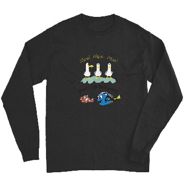 Discover Disneyss Pixars Finding Nemo Mine Mine Mine Just Keep Swimming Long Sleeves