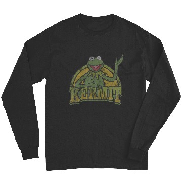 Discover Disney The Muppets K the frog Smile Logo Long Sleeves
