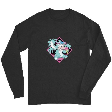 Discover disney lilo stitch ice cream 90s beach Long Sleeves