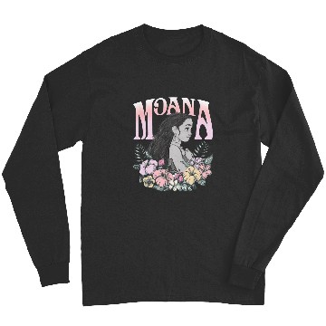 Discover Disney Moana Cute Spring Time Moana Big Chest Portrait Frame Long Sleeves