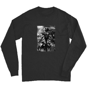 Discover Disney The Nightmare Before Christmas Jack In Graveyard Long Sleeves